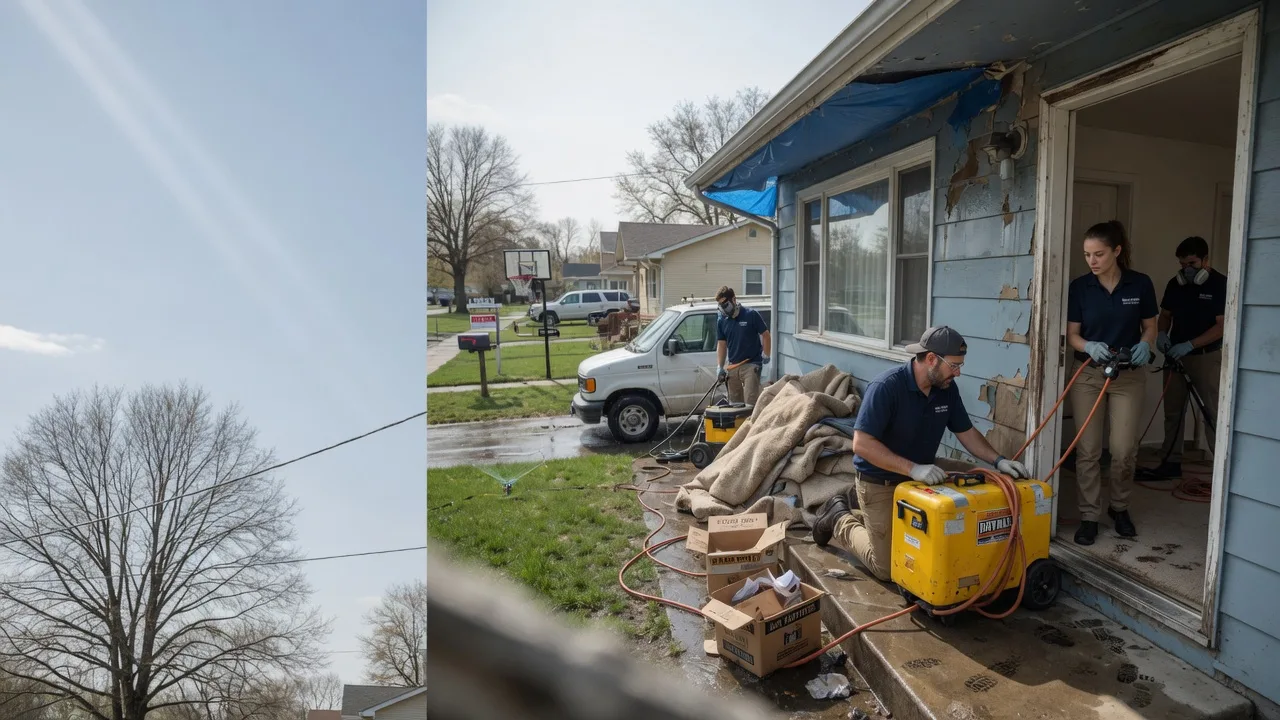 Basement Flood Cleanup in Hunker, PA near me